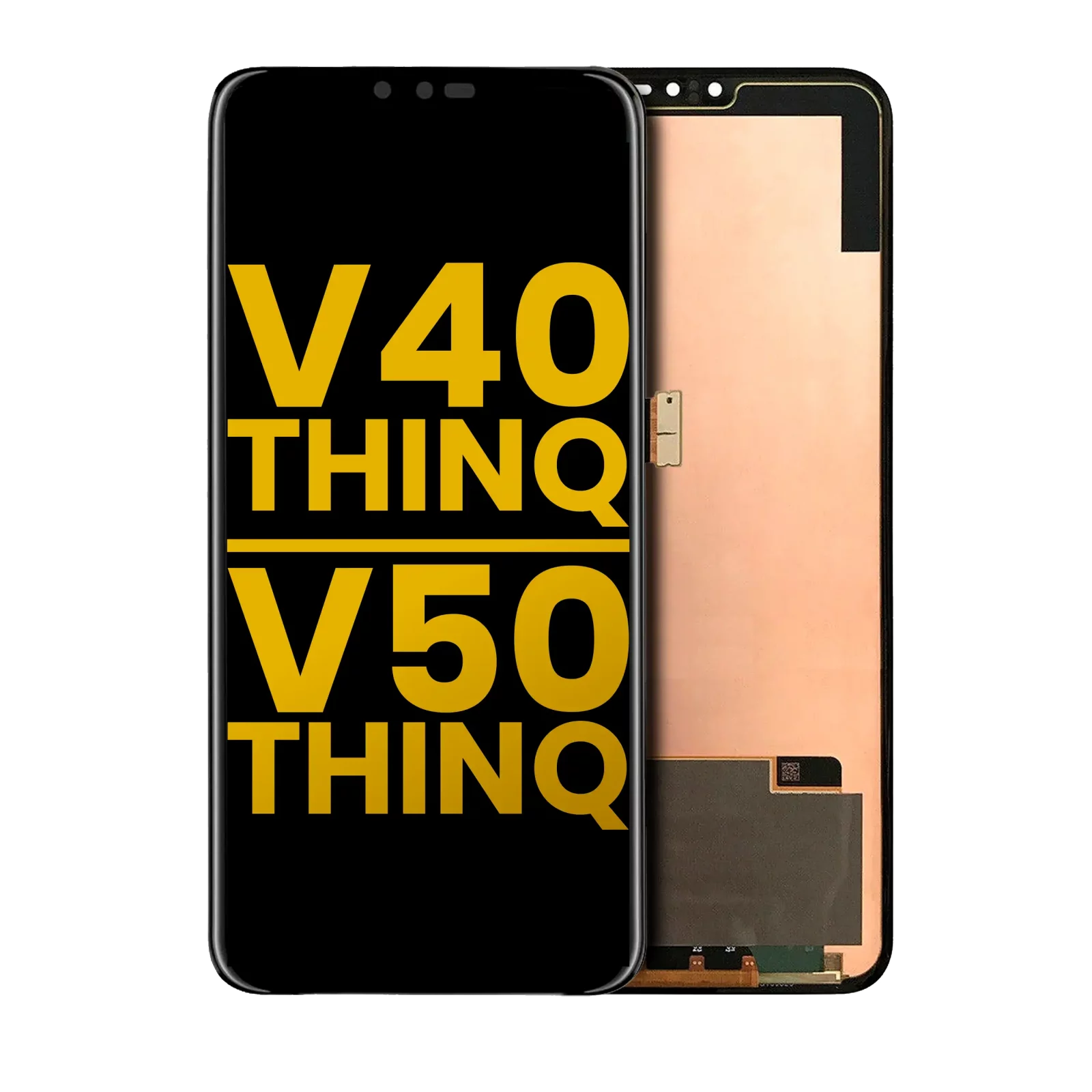 OLED Assembly Without Frame For LG V40 ThinQ / V50 ThinQ 5G (All Models) (Refurbished) (All Colors)