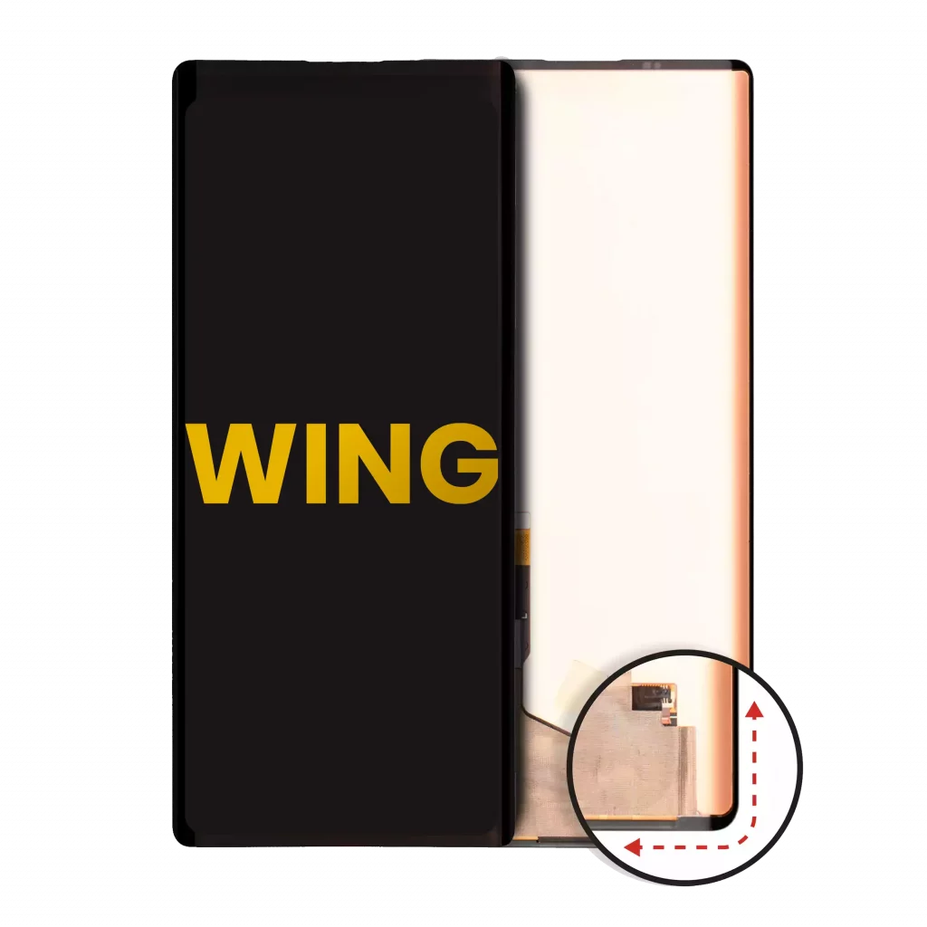 Main Screen OLED Assembly without Frame For LG Wing 5G (Refurbished) (US Version) (All Colors)