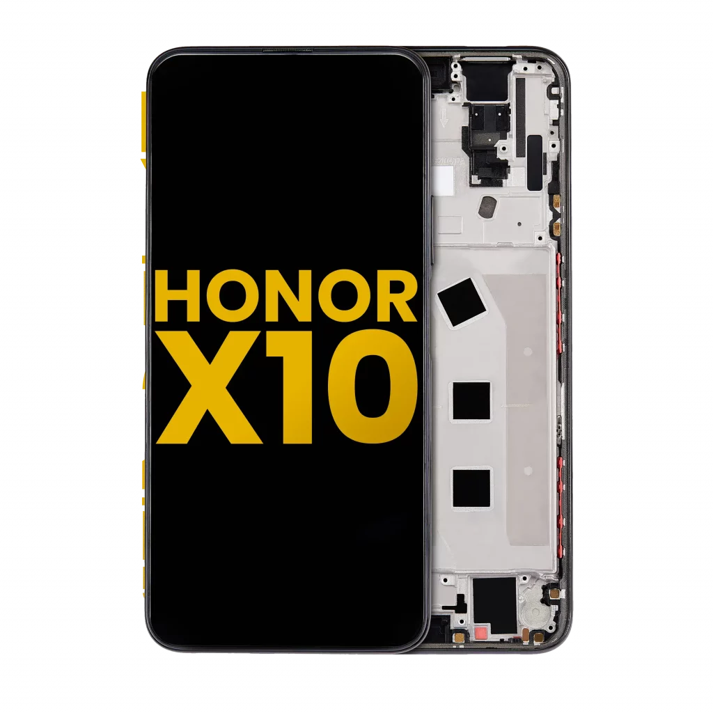 LCD Assembly With Frame For Honor X10 5G (Refurbished) (Black)