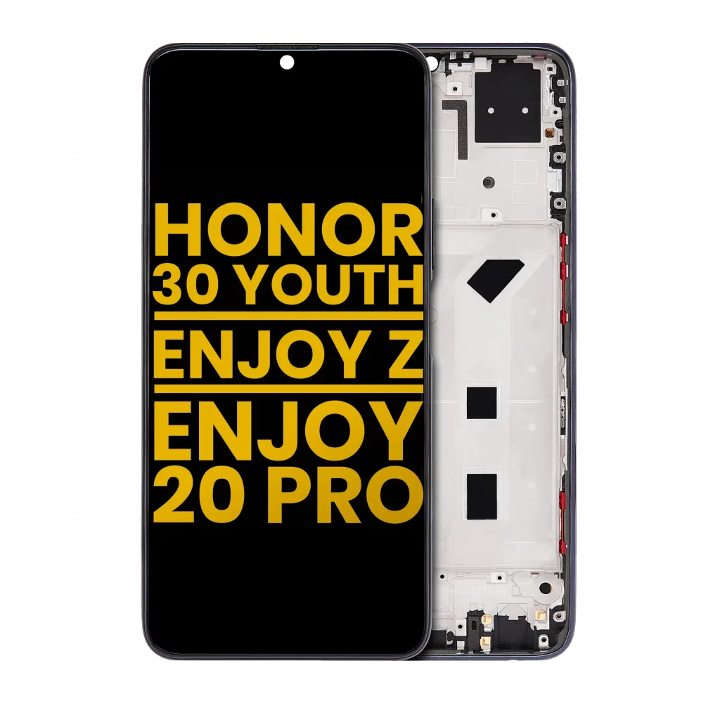 LCD Assembly With Frame For Honor 30 Youth / Huawei Enjoy Z 5G / Huawei Enjoy 20 Pro (Refurbished) (Magic Night Black)