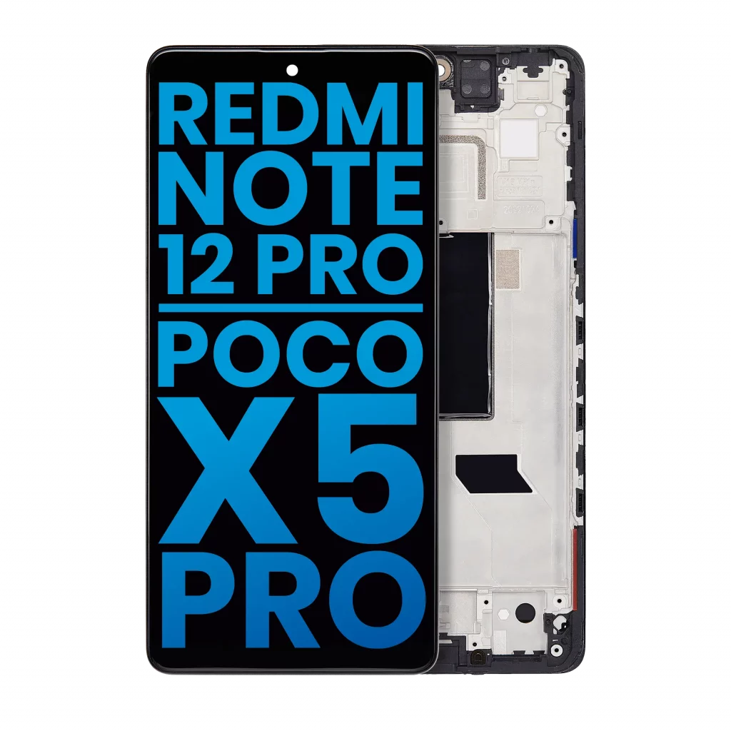 LCD Assembly With Frame For Xiaomi Redmi Note 12 Pro 5G / Redmi Note 12 Pro Speed / Xiaomi Poco X5 Pro (Aftermarket: Incell) (All Colors)