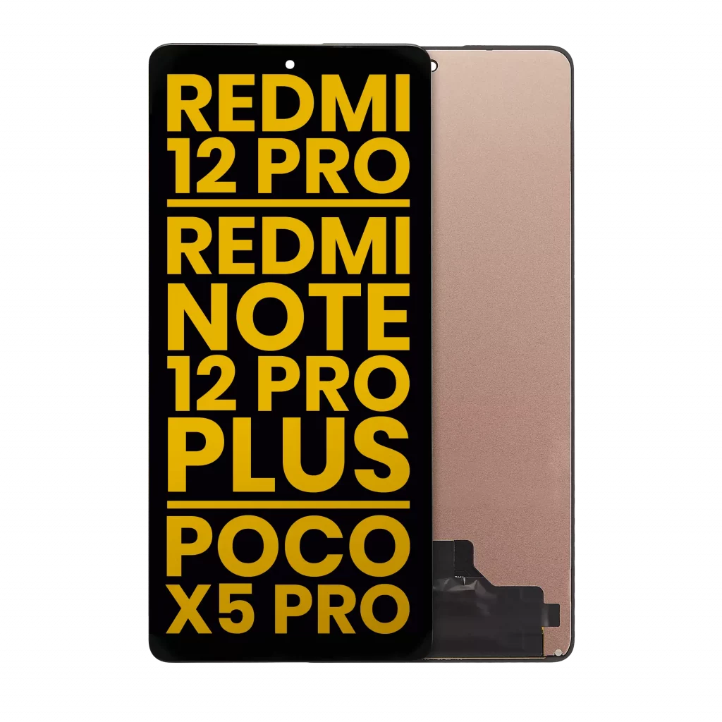 OLED Assembly Without Frame For Xiaomi Redmi Note 12 Pro 5G / Xiaomi Redmi Note 12 Pro+ / Redmi Note 12 Pro Speed / Poco X5 Pro (Refurbished) (All Colors)
