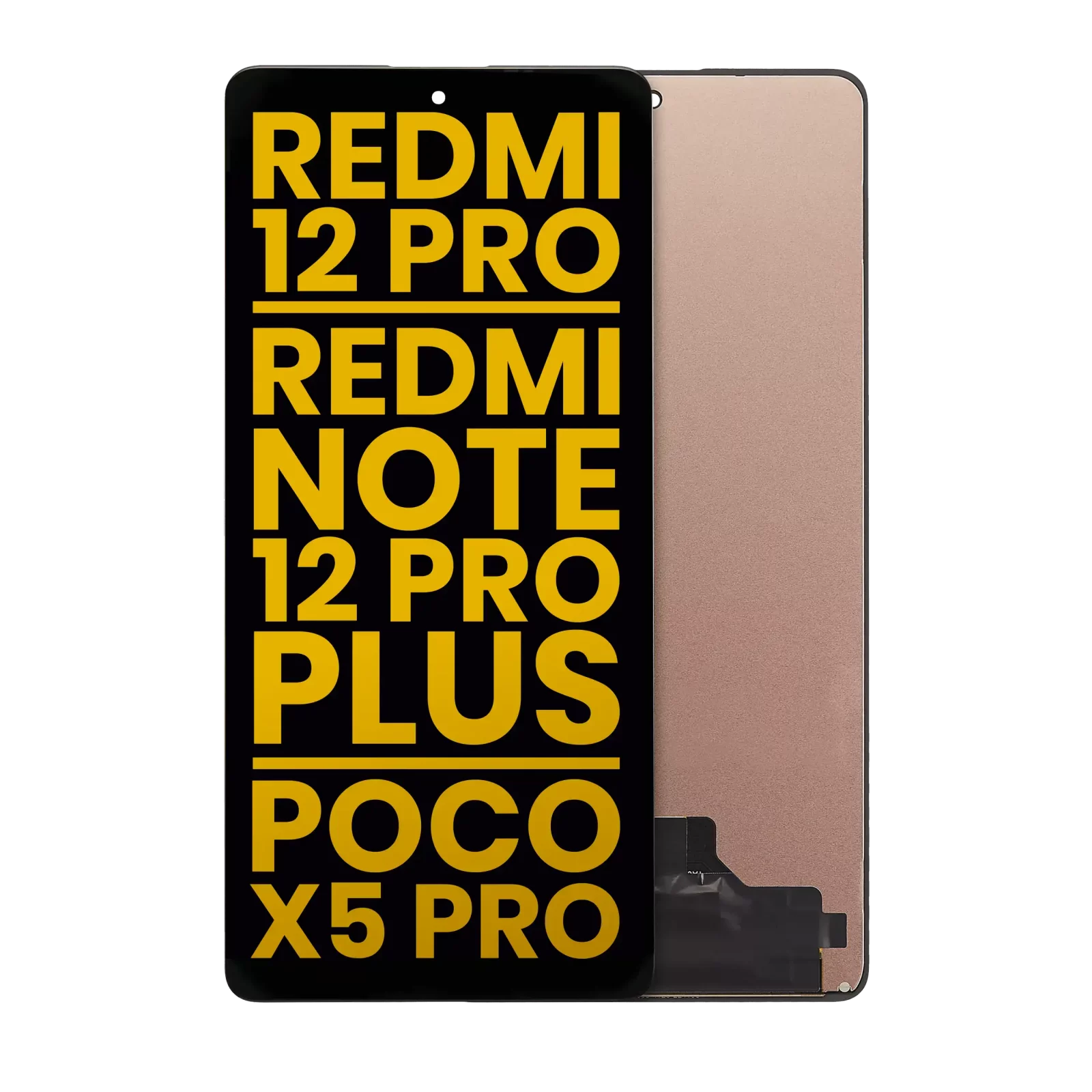 OLED Assembly Without Frame For Xiaomi Redmi Note 12 Pro 5G / Xiaomi Redmi Note 12 Pro+ / Redmi Note 12 Pro Speed / Poco X5 Pro (Refurbished) (All Colors)