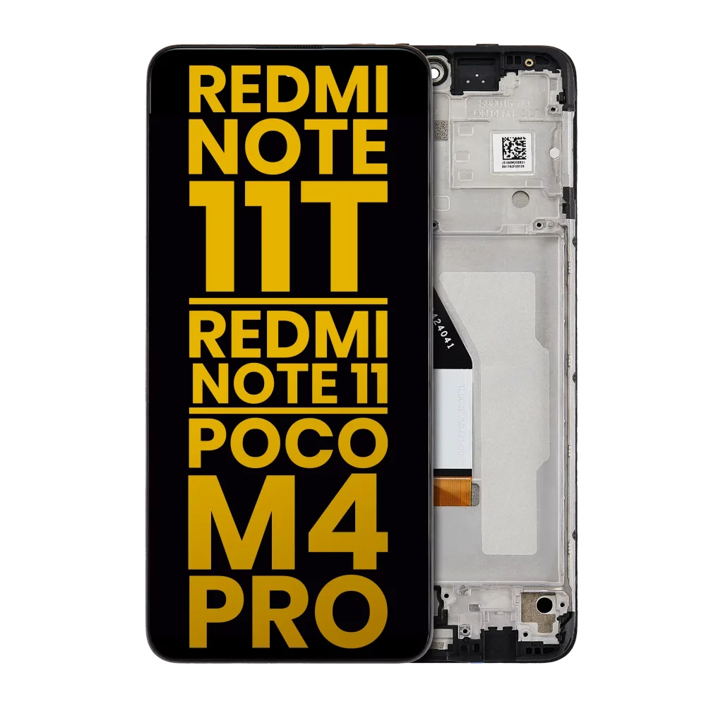 LCD Assembly With Frame For Xiaomi Redmi Note 11T 5G / Xiaomi Redmi Note 11 5G / Xiaomi Poco M4 Pro 5G (Refurbished) (All Colors)