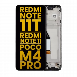 LCD Assembly With Frame For Xiaomi Redmi Note 11T 5G / Xiaomi Redmi Note 11 5G / Xiaomi Poco M4 Pro 5G (Refurbished) (All Colors)