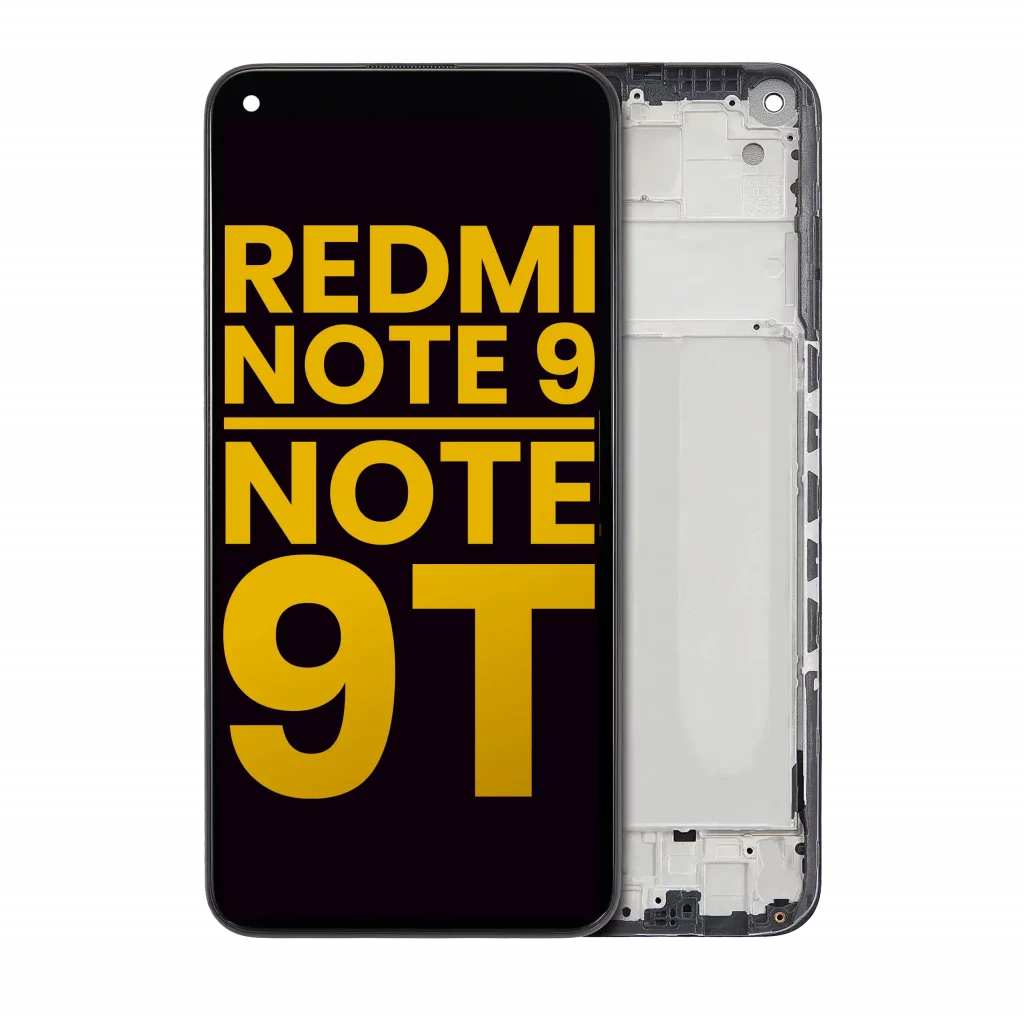 LCD Assembly With Frame For Xiaomi Redmi Note 9 5G / Note 9T (Refurbished) (All Colors)