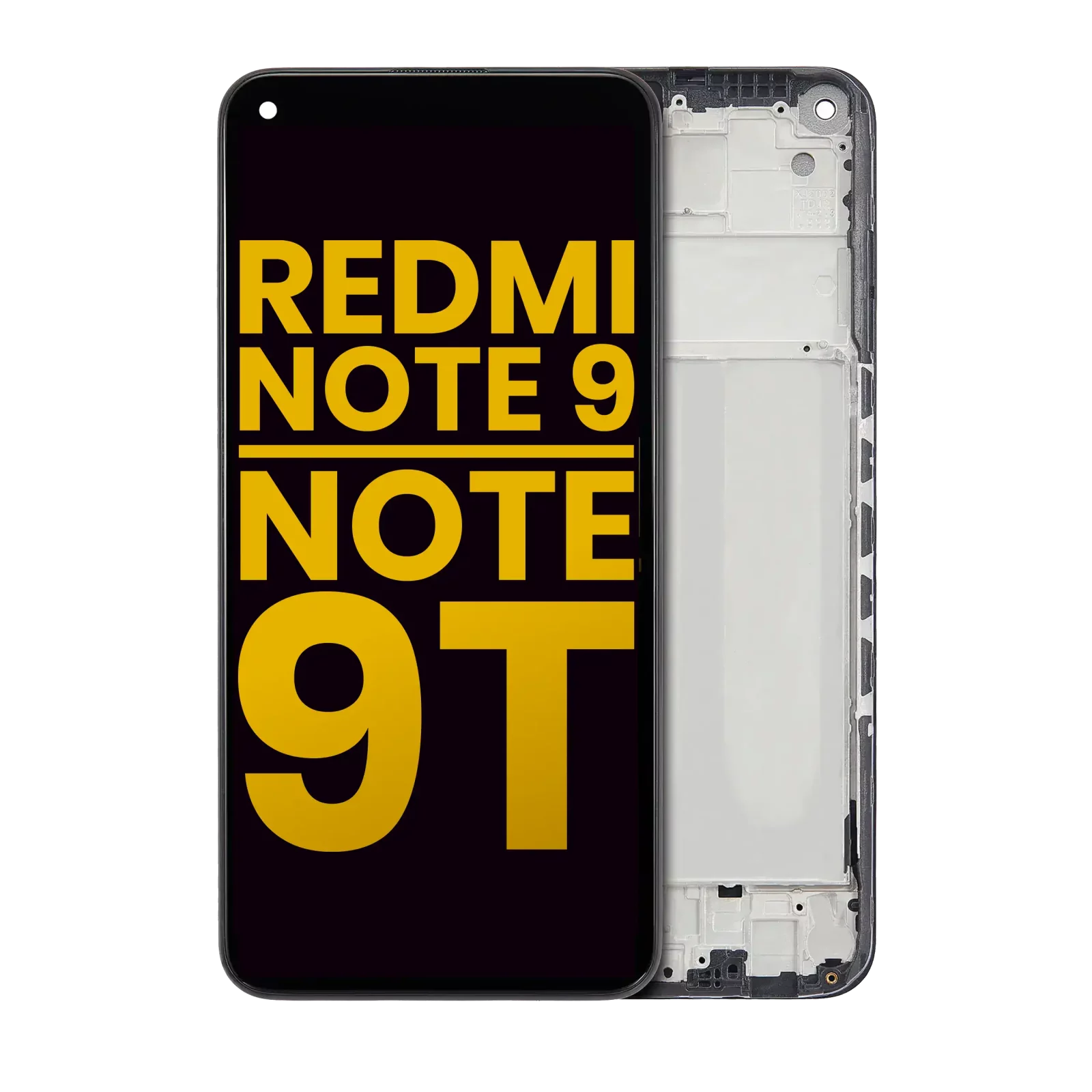 LCD Assembly With Frame For Xiaomi Redmi Note 9 5G / Note 9T (Refurbished) (All Colors)