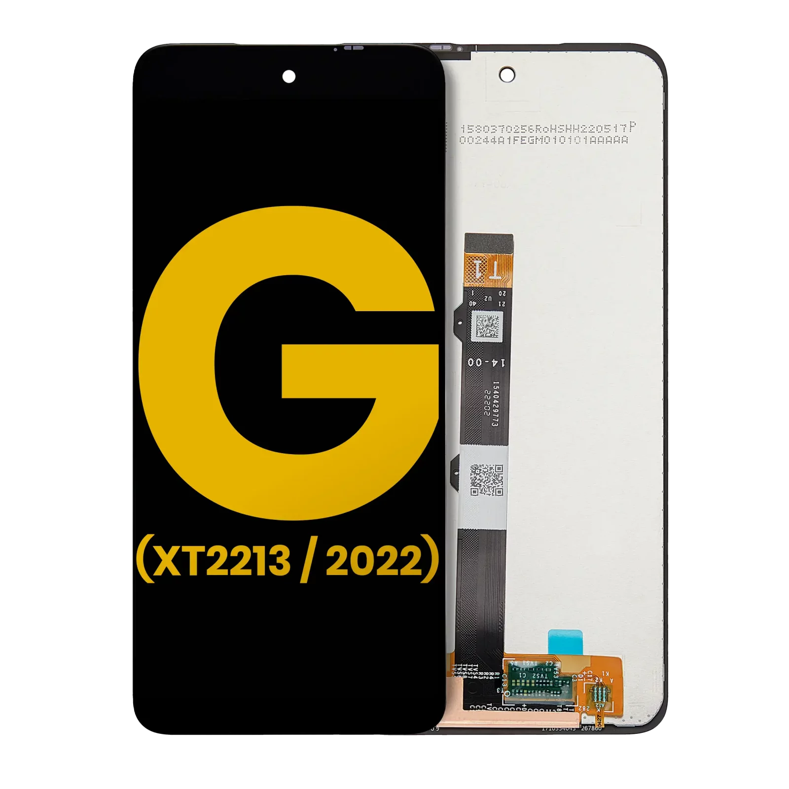 LCD Assembly Without Frame For Motorola Moto G 5G (XT2213 / 2022) (Refurbished) (All Colors)