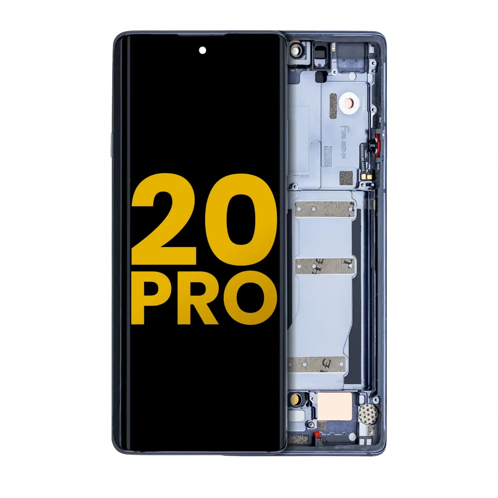 OLED Assembly With Frame For TCL 20 Pro 5G (Refurbished) (Moondust Gray)