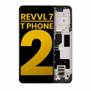 LCD Assembly With Frame For T-Mobile Revvl 7 / T Phone 2 5G (Refurbished) (All Colors)