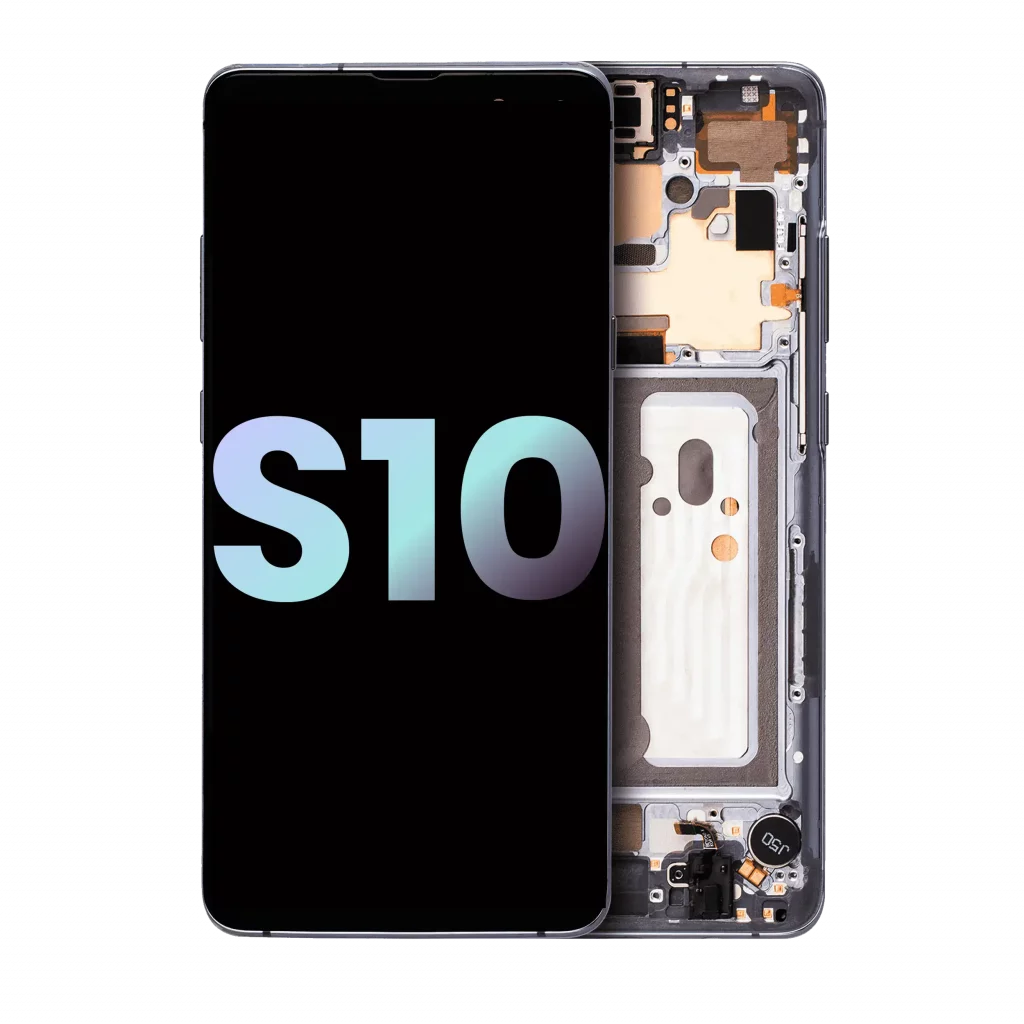 OLED Assembly With Frame For Samsung Galaxy S10 5G (Service Pack) (Majestic Black)