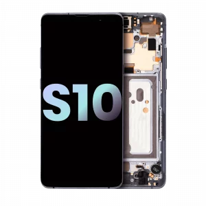 OLED Assembly With Frame For Samsung Galaxy S10 5G (Service Pack) (Majestic Black)