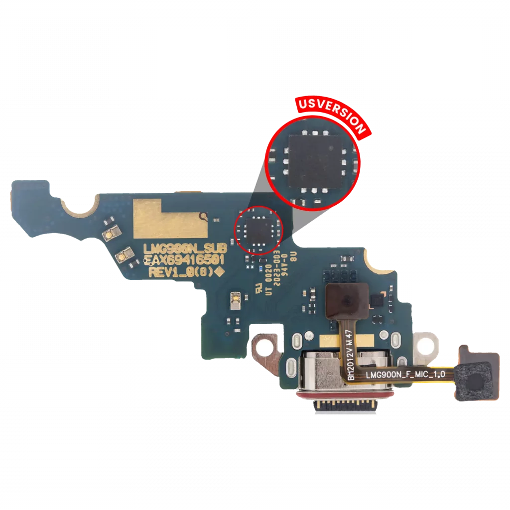 Charging Port With Board For LG Velvet (US Version)