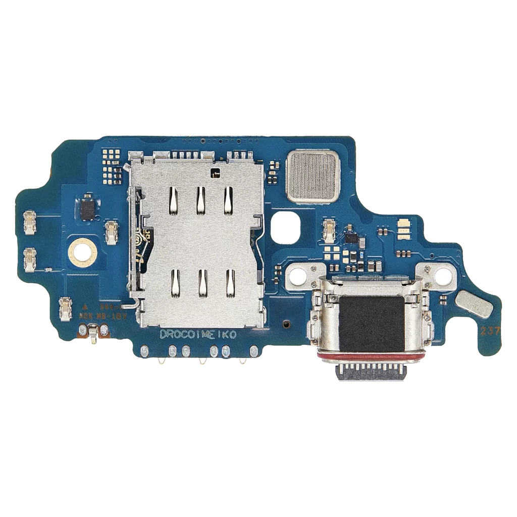 Charging Port Board With Sim Card Reader For Samsung Galaxy S21 Ultra 5G (G9980) (Asia Version) (Premium)