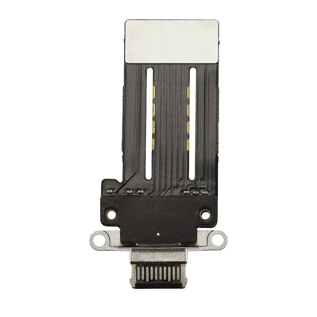 Charging Port Flex Cable For iPad Pro 11" 3rd Gen (2021) / Pro 11" 4th Gen (2022) / iPad Pro 12.9" 5th Gen (2021) / Pro 12.9" 6th Gen (2022) (Space Gray) (Aftermarket Plus)