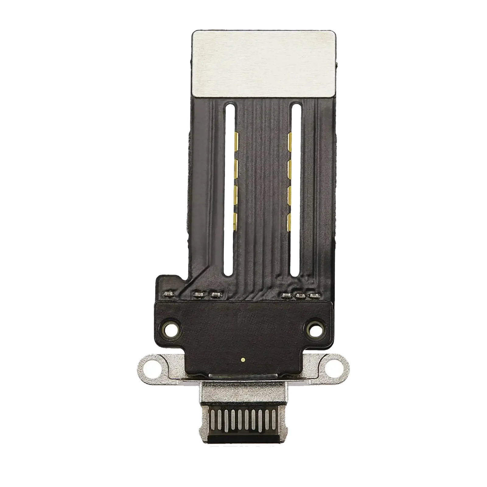 Charging Port Flex Cable For iPad Pro 11" 3rd Gen (2021) / Pro 11" 4th Gen (2022) / iPad Pro 12.9" 5th Gen (2021) / Pro 12.9" 6th Gen (2022) (Space Gray) (Aftermarket Plus)