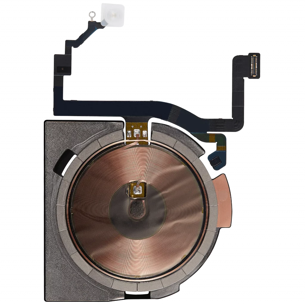 Wireless NFC Charging Flex With Flashlight Flex Cable For iPhone 15