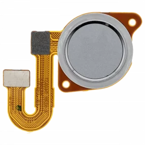 Fingerprint Reader With Flex Cable For Motorola Moto One 5G Ace (XT2113-1/2 / 2021) (Genuine OEM) (Frosted Silver)