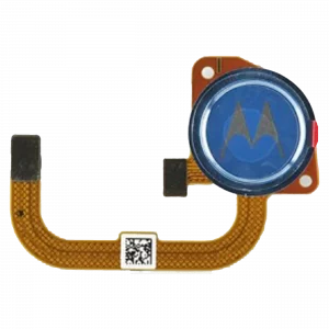 Fingerprint Reader With Flex Cable For Motorola Moto G Play (XT2093 / 2021) (Genuine OEM) (Misty Blue)