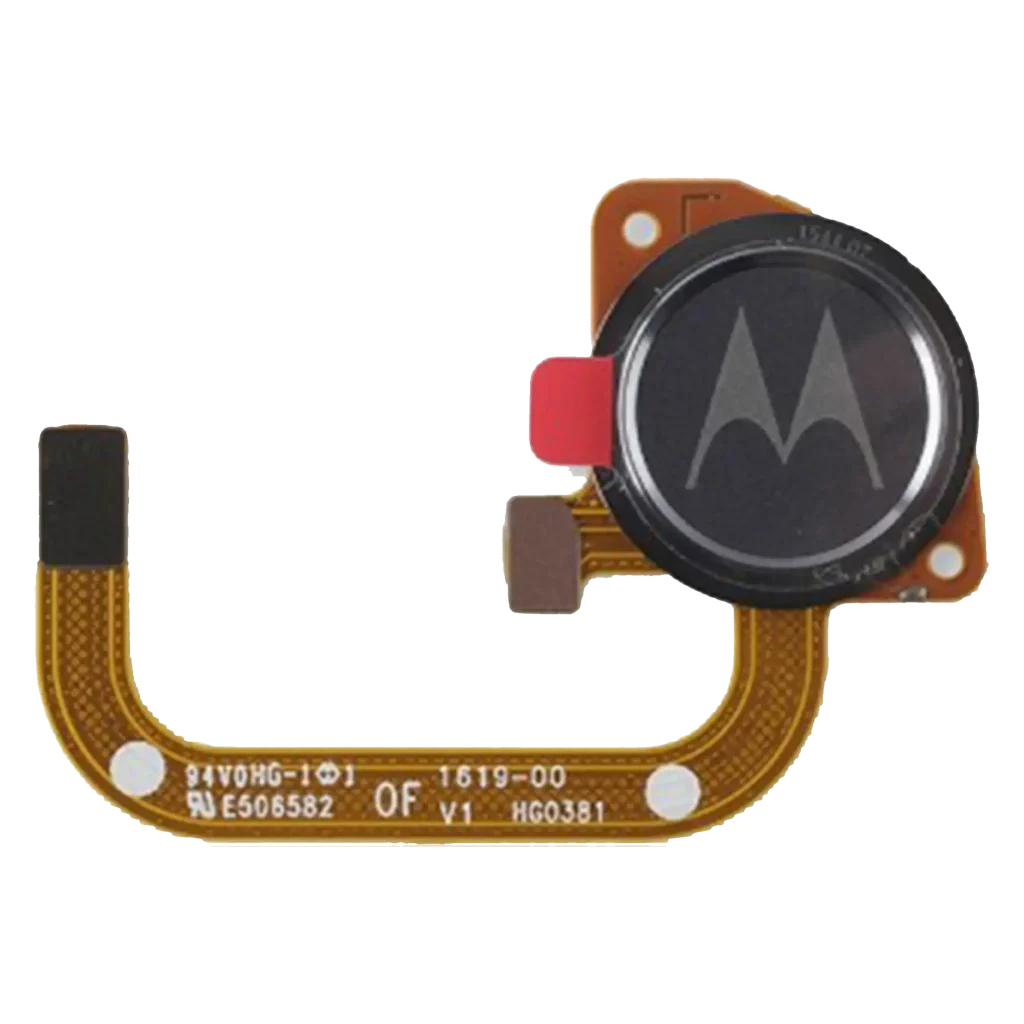 Fingerprint Reader With Flex Cable For Motorola Moto G Play (XT2093 / 2021) (Genuine OEM) (Flash Gray)
