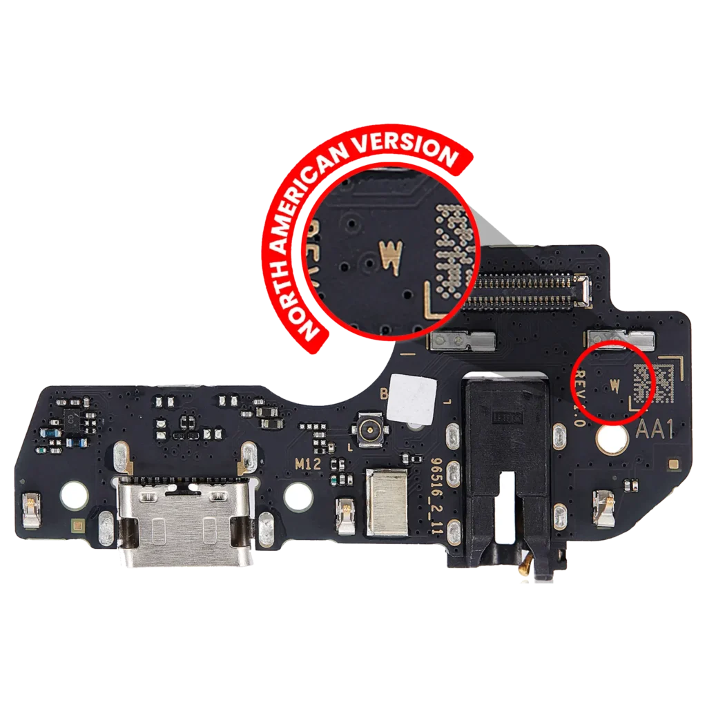 Charging Port Board With Headphone Jack For Samsung Galaxy A03S (A037U / 2021) (US Version) (Premium)