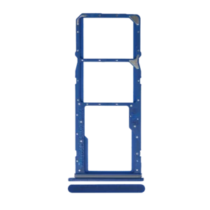 Dual Sim Card Tray For Samsung Galaxy A03 Core (A032 / 2021) (Blue)