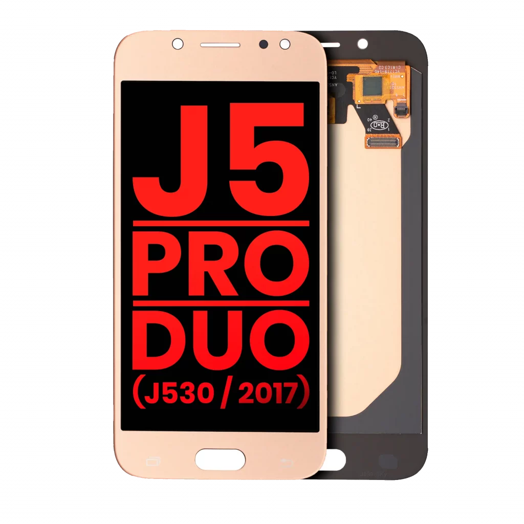 OLED Assembly Without Frame For Samsung Galaxy J5 / Pro / Duo (J530 / 2017) (Aftermarket Plus) (Gold)