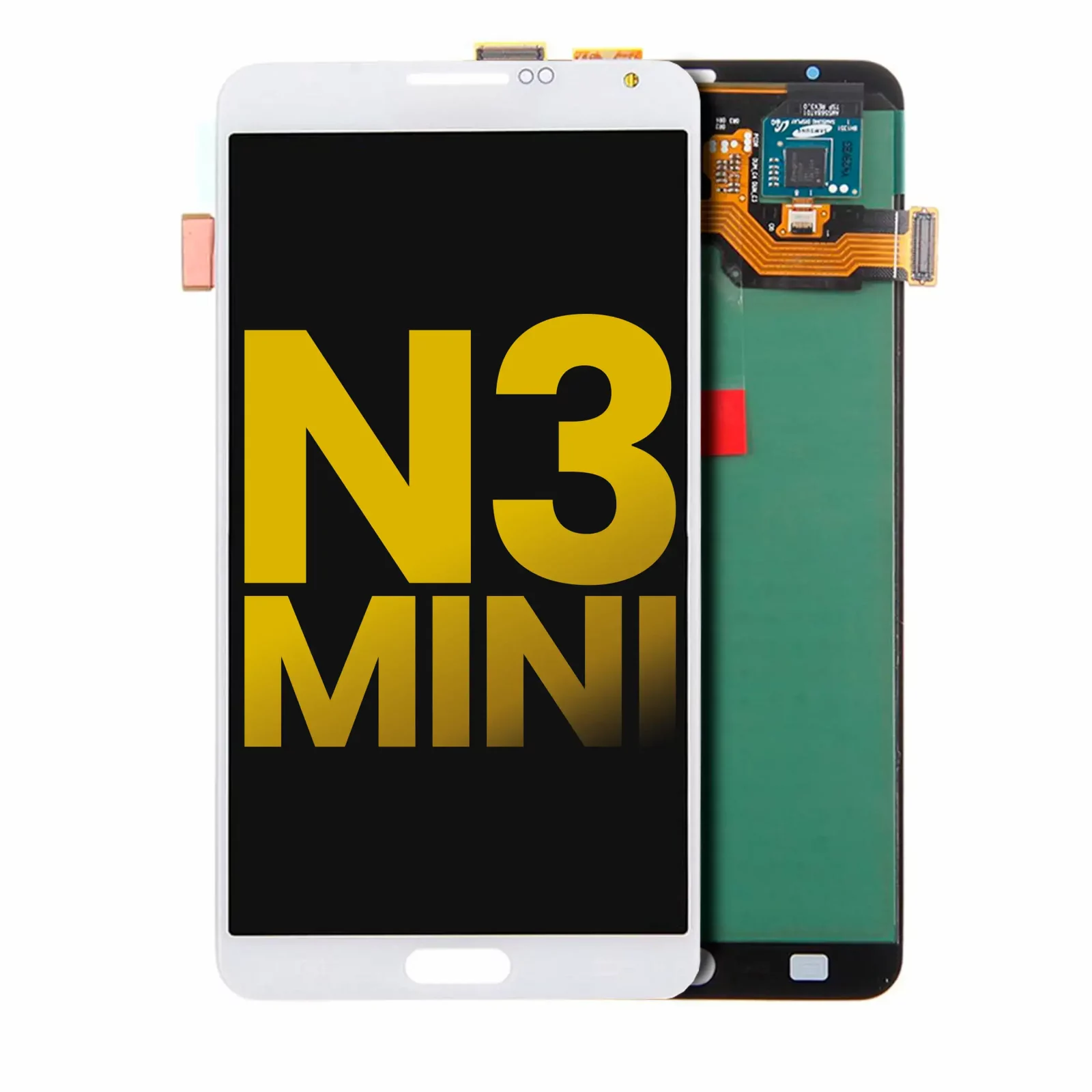 OLED Assembly Without Frame For Samsung Galaxy Note 3 Mini (Refurbished) (White)