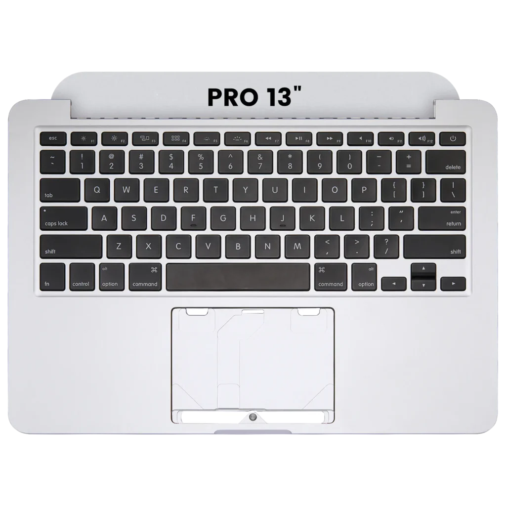 Top Case with Keyboard (ANSI US) For MacBook Pro 13" A1425 (2012-2013) (Used OEM Pull: Grade A)