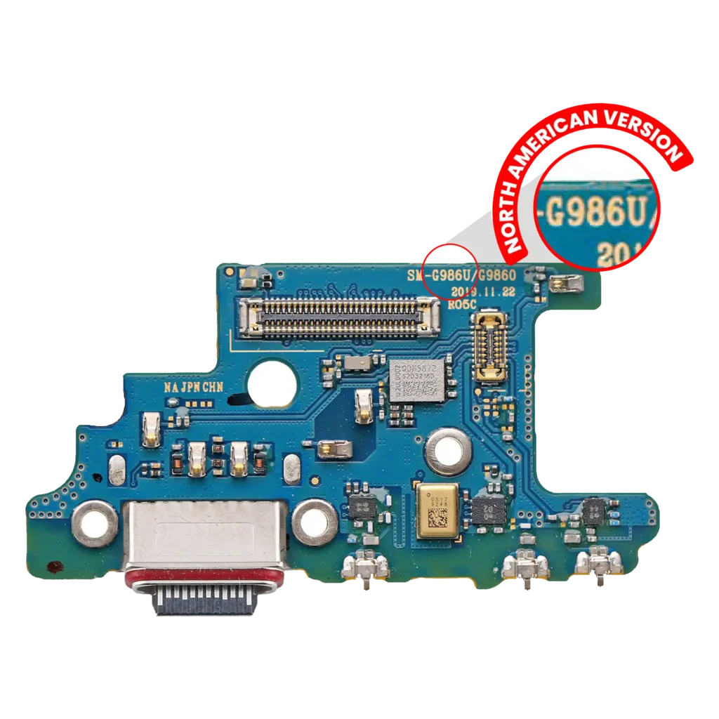 Charging Port With Board For Samsung Galaxy S20 Plus 5G (G986U) (US Version) (Premium)