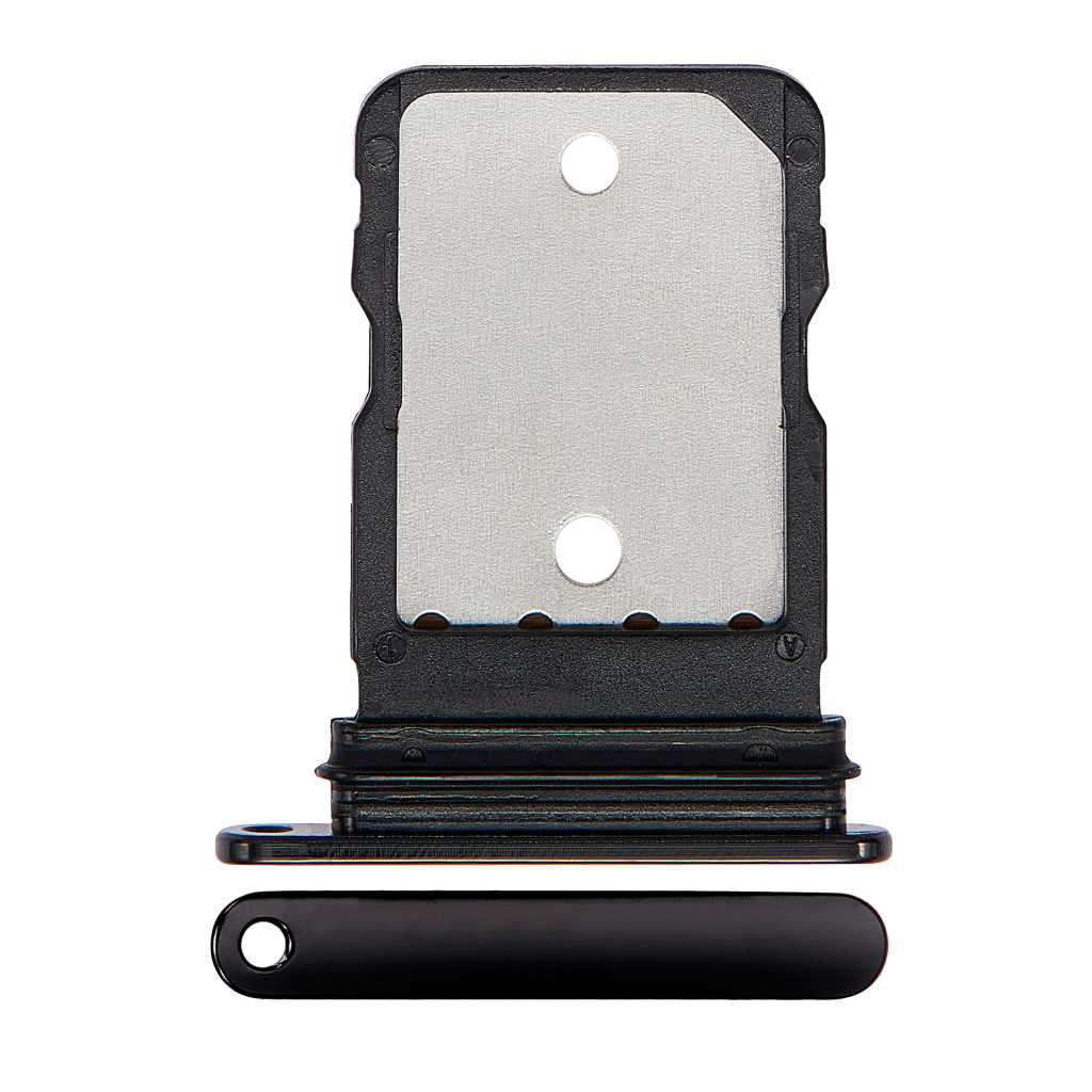 Single Sim Card Tray For Google Pixel 6 Pro (Stormy Black)