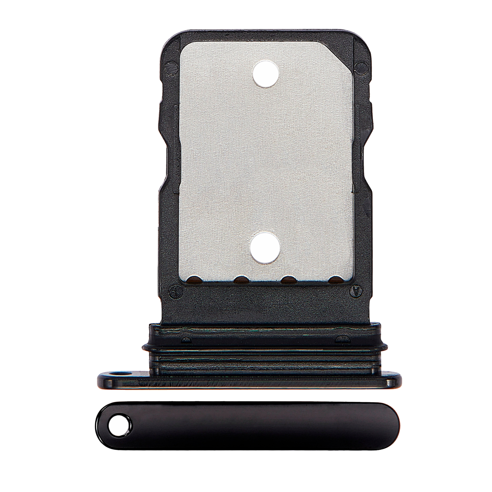 Single Sim Card Tray For Google Pixel 6 Pro (Stormy Black)