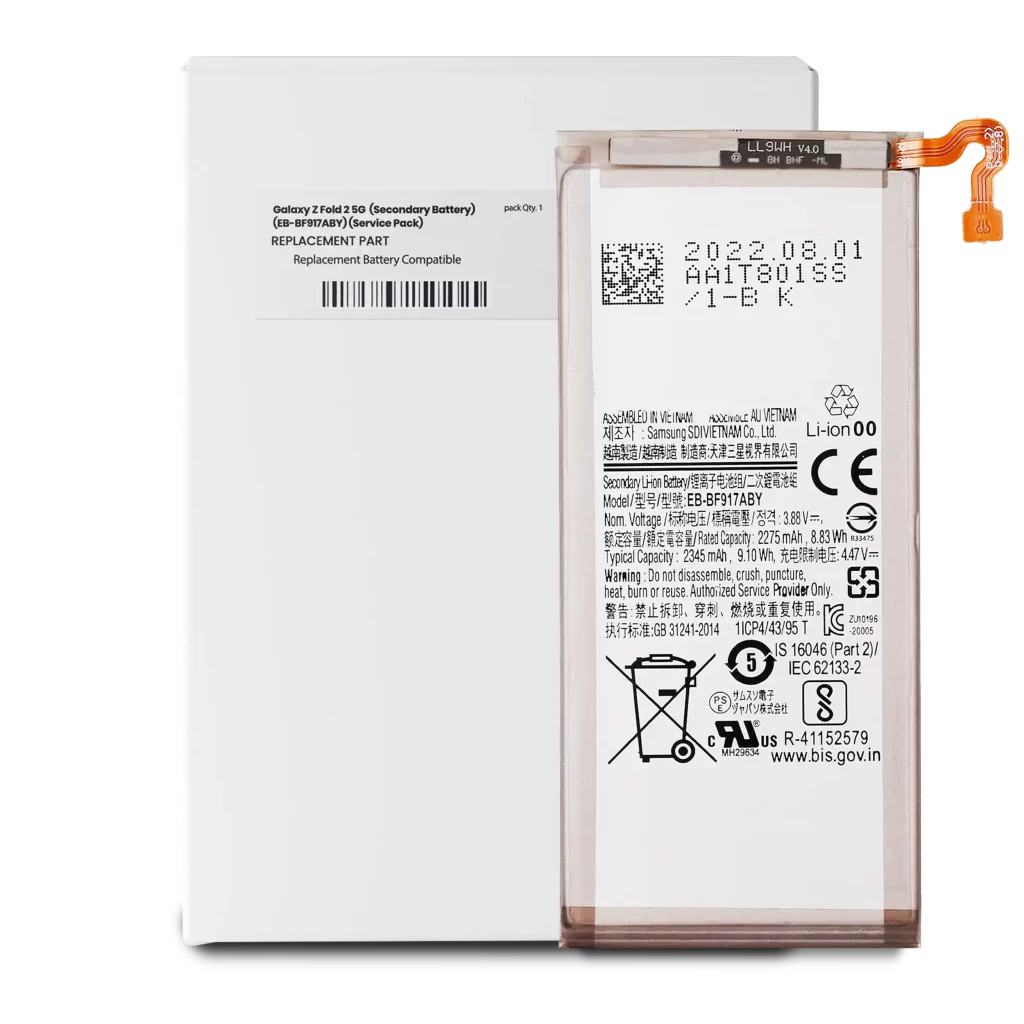 Secondary Replacement Battery For Samsung Galaxy Z Fold 2 5G (Service Pack)