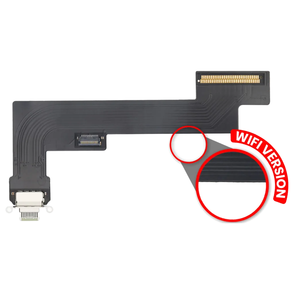 Charging Port Flex Cable For iPad Air 4 (WiFi Only) (Premium) (Green)