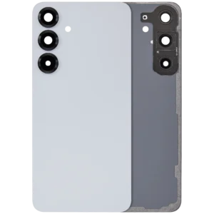 Back Cover Glass With Camera Lens For Samsung Galaxy S25 Plus 5G (No Logo) (Aftermarket Plus) (Icy Blue)