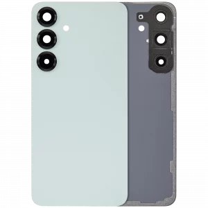 Back Cover Glass With Camera Lens For Samsung Galaxy S25 Plus 5G (No Logo) (Aftermarket Plus) (Mint)