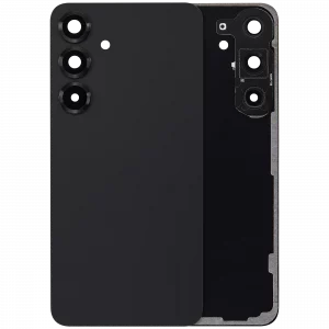 Back Cover Glass With Camera Lens For Samsung Galaxy S25 Plus 5G (No Logo) (Aftermarket Plus) (Blue Black)
