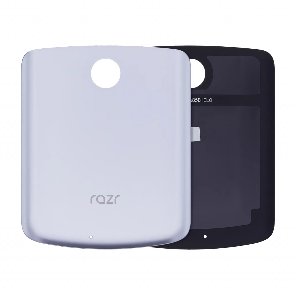 Back cover Glass For Motorola Razr 5G (XT2071 / 2020) (Liquid Mercury) (Genuine OEM)