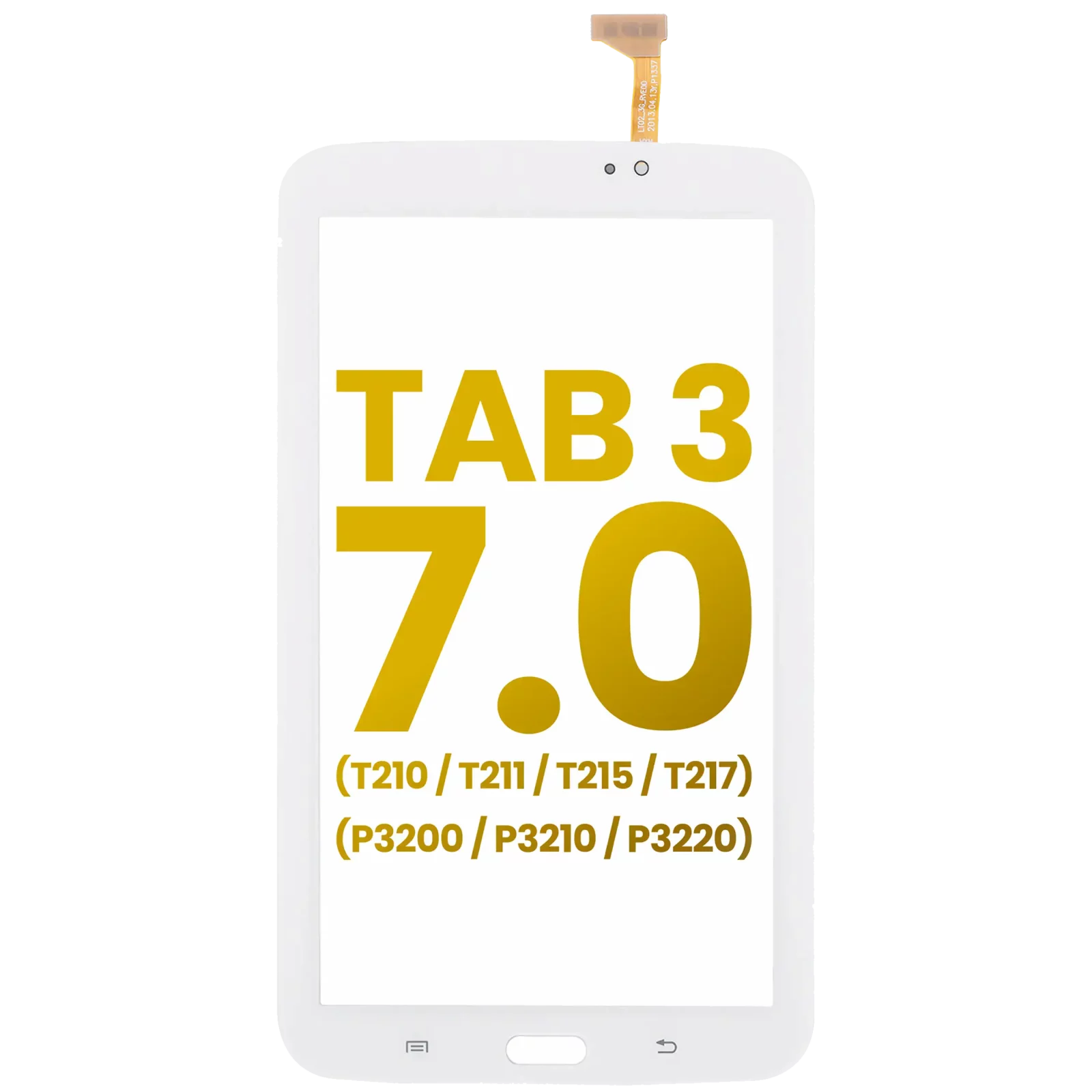 Digitizer For Samsung Galaxy Tab 3 7.0" (T210 / T211 / T215 / T217 / P3200 / P3210 / P3220) (White)