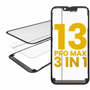 3 in 1 (Glass With OCA Pre-Installed + Frame) For iPhone 13 Pro Max (OCA Master)