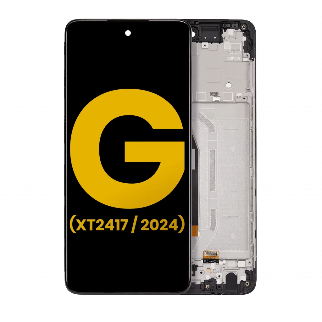 LCD Assembly With Frame For Motorola Moto G 5G (XT2417 / 2024) (Refurbished) (All Colors)