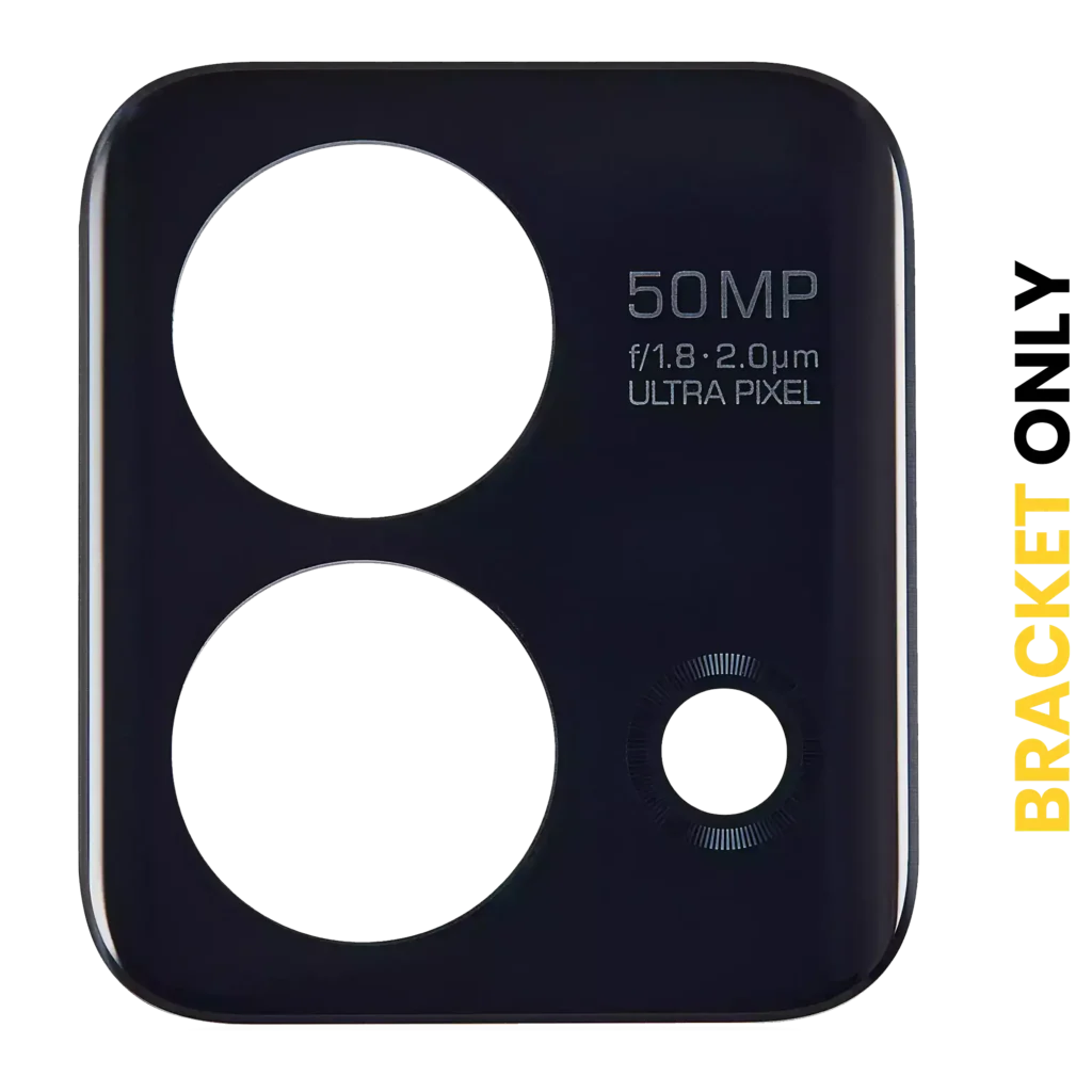 Back Camera Lens (Bracket Only) With Adhesive For Motorola Moto G Stylus 5G (XT2315 / 2023) (Black)