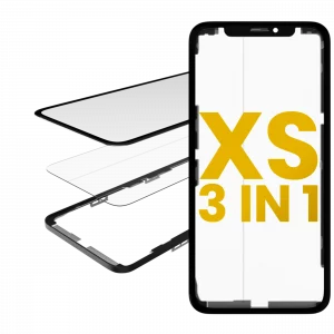 3 in 1 (Glass With OCA Pre-Installed + Frame) For iPhone XS (OCA Master)