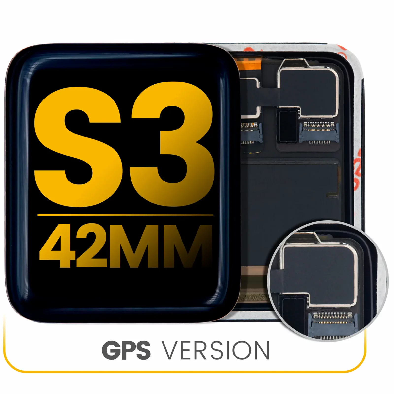 OLED Assembly For Watch Series 3 (42MM) (GPS Version) (Premium)