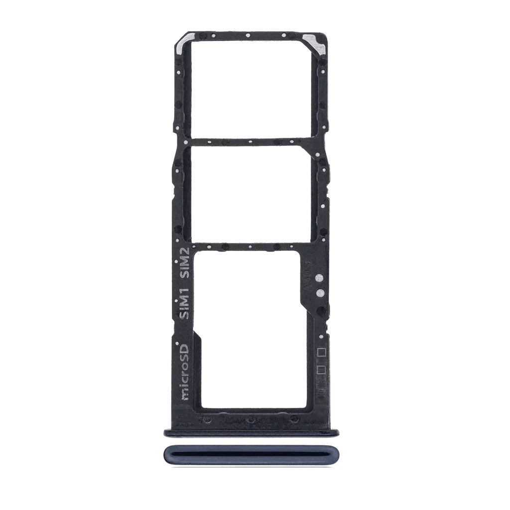 Dual Sim Card Tray For Samsung Galaxy A30S (A307 / 2019) (Black)
