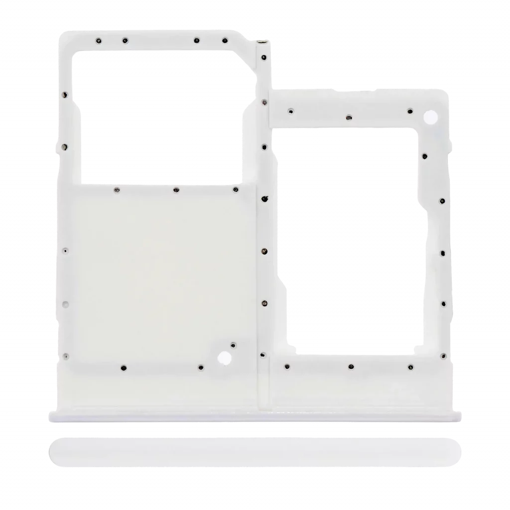 Single Sim Card Tray For Samsung Galaxy A20E (A202 / 2019) (White)