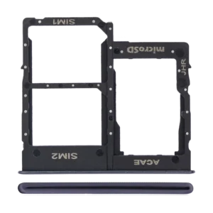 Dual Sim Card Tray For Samsung Galaxy A31 (A315 / 2020) (Prism Crush Black)