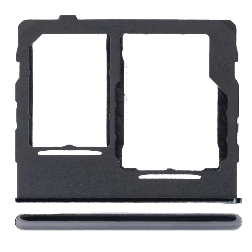 Dual Sim Card Tray For Samsung Galaxy A32 5G (A326 / 2021) (Awesome Black)