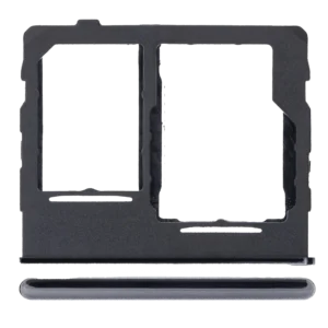 Dual Sim Card Tray For Samsung Galaxy A32 5G (A326 / 2021) (Awesome Black)