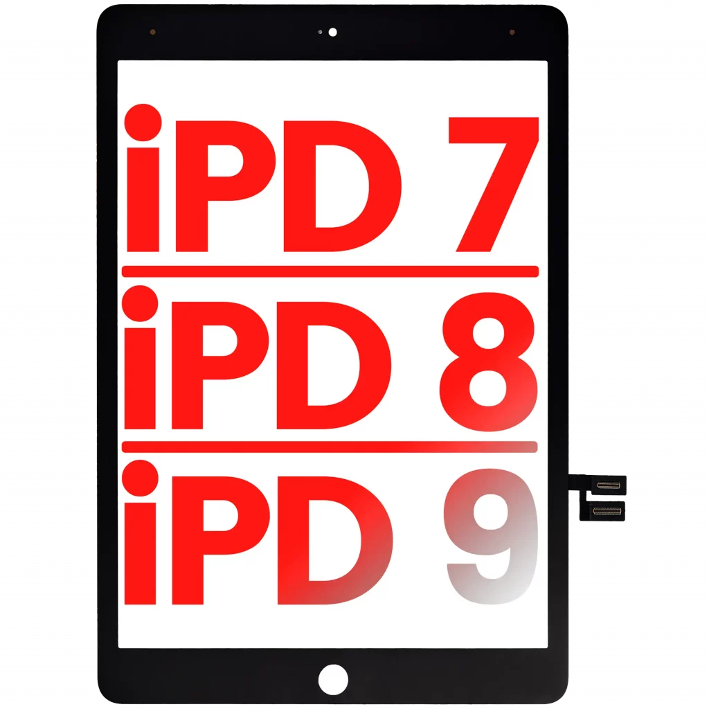Digitizer For iPad 7 (2019) / iPad 8 (2020) / iPad 9 (2021) (Aftermarket Plus) (Black)